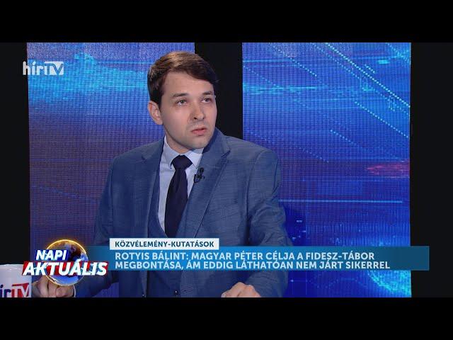 Napi aktuális - Rotyis Bálint (2024-10-25) - HÍR TV