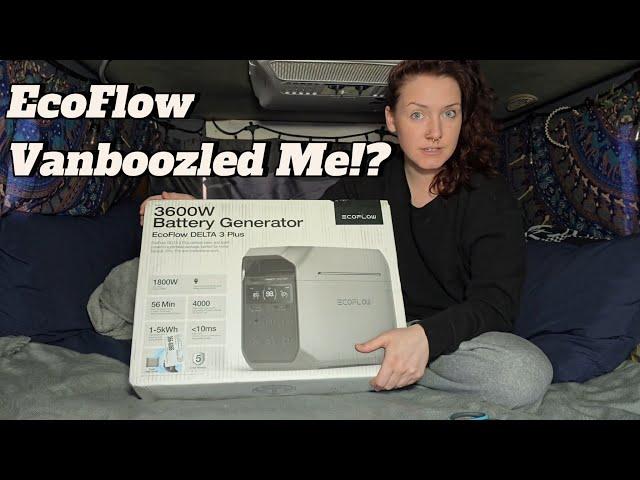 Unboxing the EcoFlow DELTA 3 Plus | Ultimate Portable Power Station for Van Life & Creators