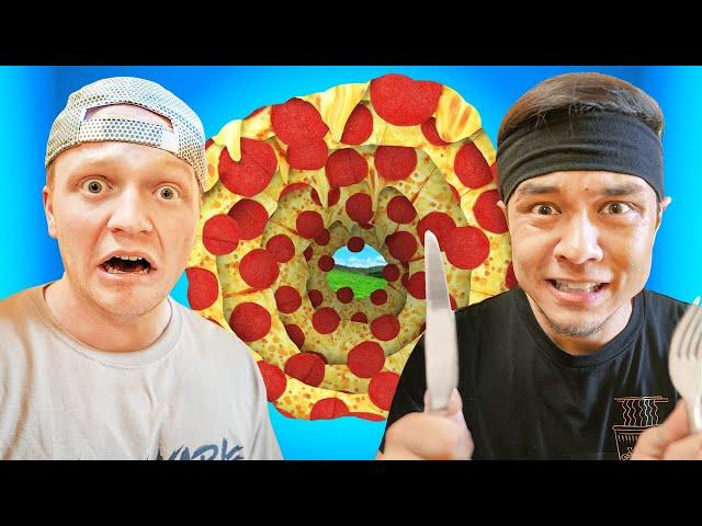 ESCAPING 100 LAYERS OF FOOD WITH MATT STONIE!