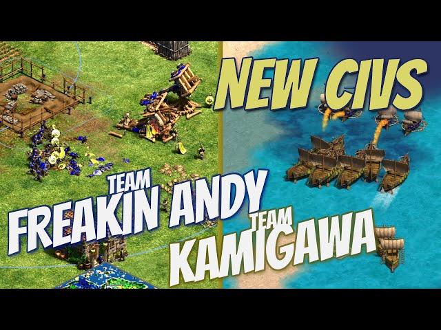 Blue Carbon Cup II 2v2 Showmatch | FreakinAndy vs Kamigawa