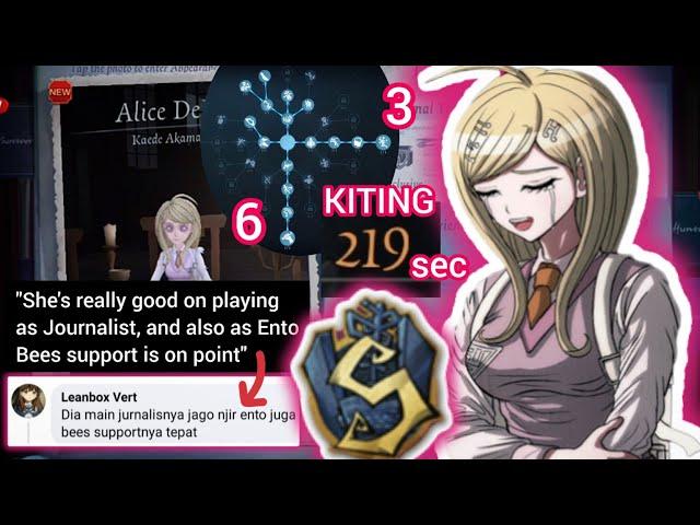 HOW TO KITE LONG with TIDE TURNER (36) S Badge Journalist Asia Kaede Rank Identity V