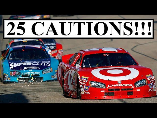 The 2nd Most Cautions in NASCAR History