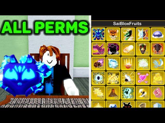 Trading All Permanent Fruits in 1 Video! Blox Fruits