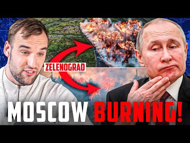 Moscow Under Attack! Drones Strike Capital & UAV Factory as Ammo Depot Blasts! | Ukrainian Update