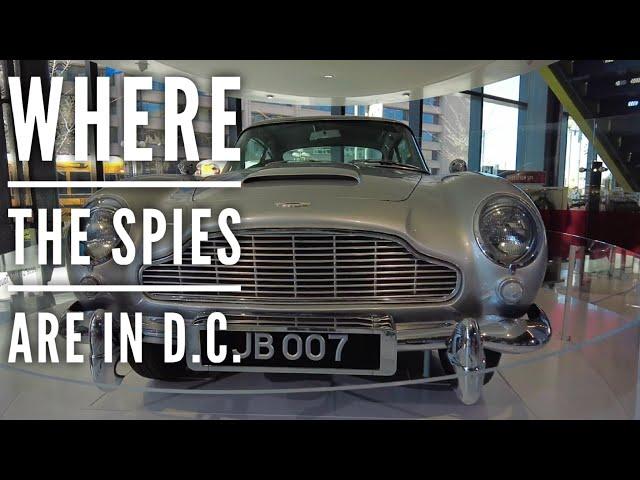 Checking out International Spy Museum in Washington, D.C.