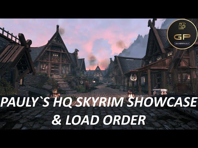 THE ULTIMATE SKYRIM GRAPHICS LOAD ORDER FOR XBOX SERIES S & X #gaming #skyrimmodding #loadorder