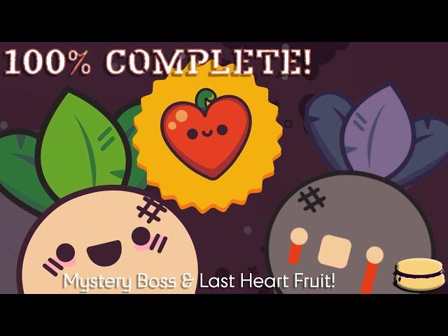 Completing the Game 100%! - Mystery Boss and Last Heart! | Turnip Boy Commits Tax Evasion | Final