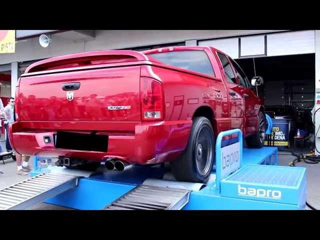 2006 Dodge Ram Srt10 Dyno test 550Hp 1063Nm - Elaborare day 2015 Autodromo di Modena