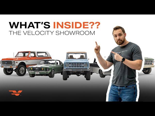 August Showroom Walkaround | Velocity Restorations