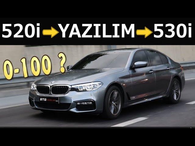 1.6 BMW 520i'yi Yazılım ile 530i yaptım