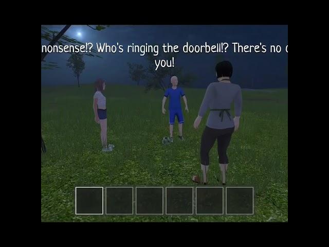 Secret Cutscene in Doorbell Ending | Schoolboy runaway stealth game