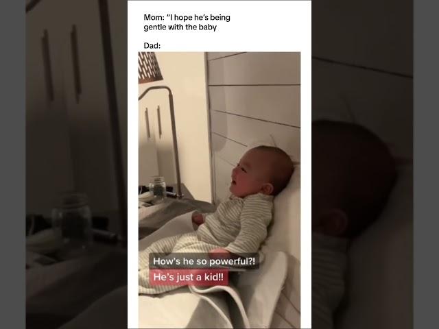 How is this baby so powerful? He must be the chosen one.