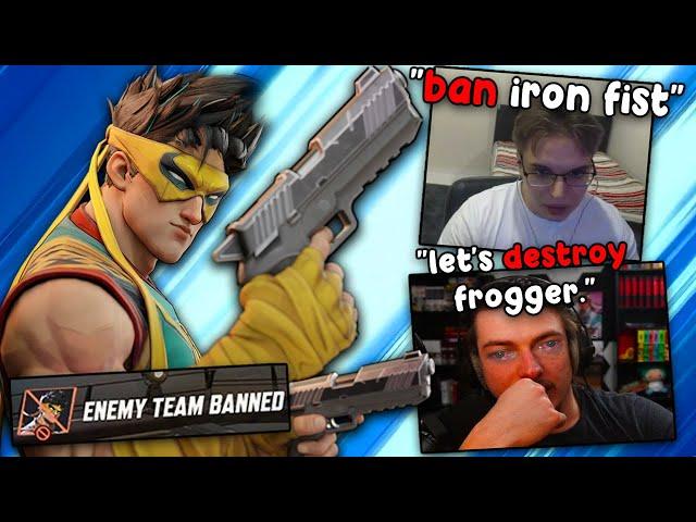 Destroying Streamers with my Iron Fist...