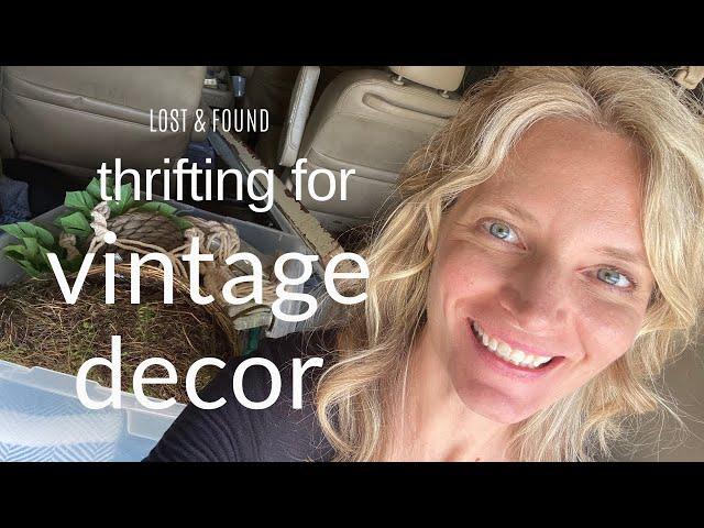 Thrift Haul: Thrifting for Resale & Vintage Decor! Great RETRO Kitchen Finds!