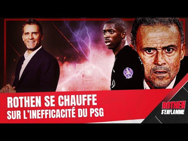 PSG-Atlético : "L'inefficacité du PSG peut coûter cher" prévient Rothen