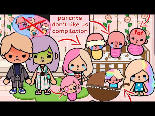 PARENTS DONT LOVE US… COMPILATION /Toca sad stories/ Toca boca