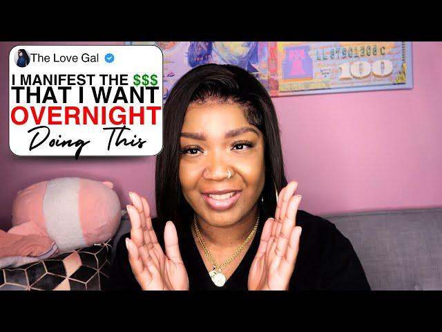 How I Manifest Money That I Want OVERNIGHT without Repeating Affirmations
