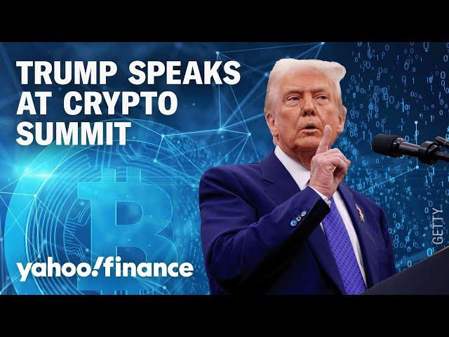 President Trump speaks at White House Digital Assets Summit