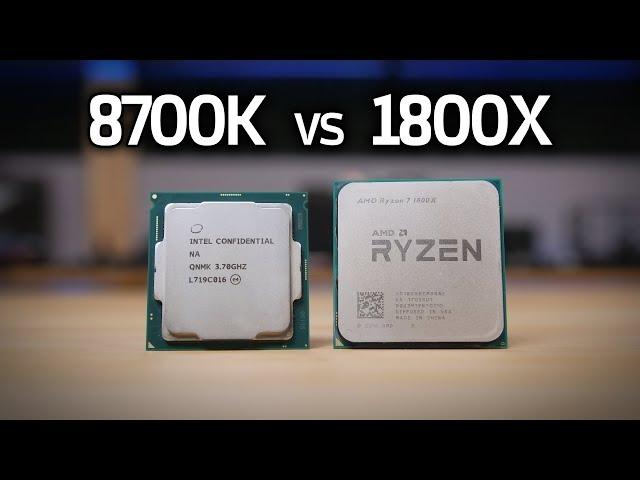 8700K vs 1800X, i5 8400, 1600X & 7700K - COFFEE LAKE GAMING BENCHMARKS!