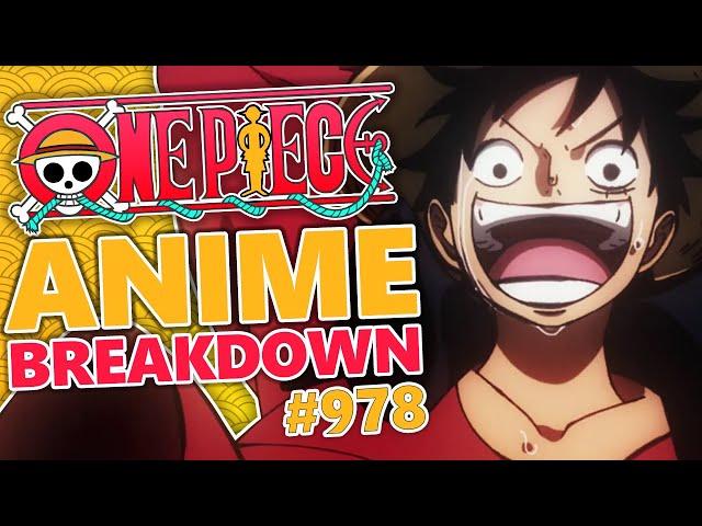 The Best ANIMATION EVER?! One Piece Episode 978 BREAKDOWN