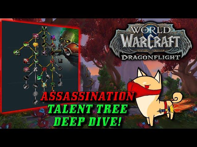 ASSASSINATION ROGUE Dragonflight Talent Tree! (WoW Dragonflight Assassination Talent Discussion)