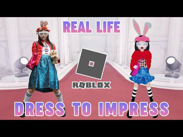 ROBLOX DRESS TO IMPRESS IN REAL LIFE