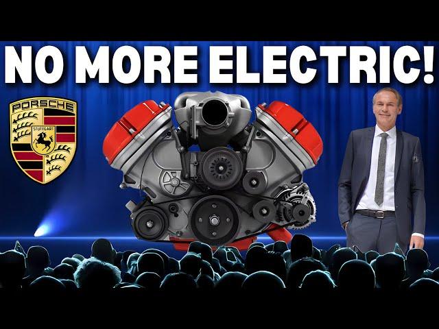 Porsche CEO Reveals New Engine That Will DESTROY Electric Cars!