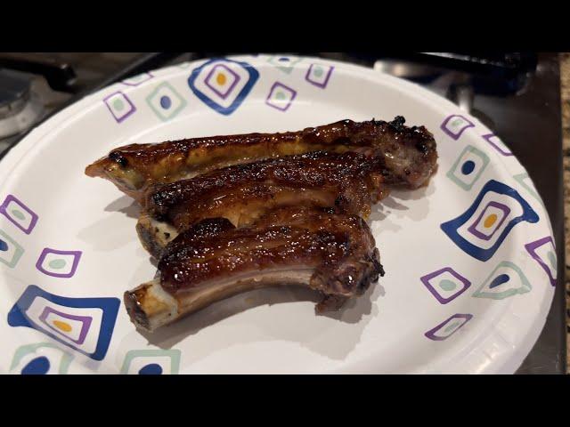 Honey Glazed Pork Finger Ribs Recipe