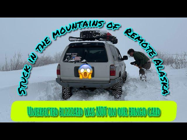 Off Grid Living in Remote Alaska: STUCK IN THE MOUNTAINS…this time in a wheeled vehicle 🫣