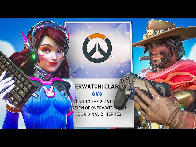 PC vs CONSOLE, But It's Overwatch Classic