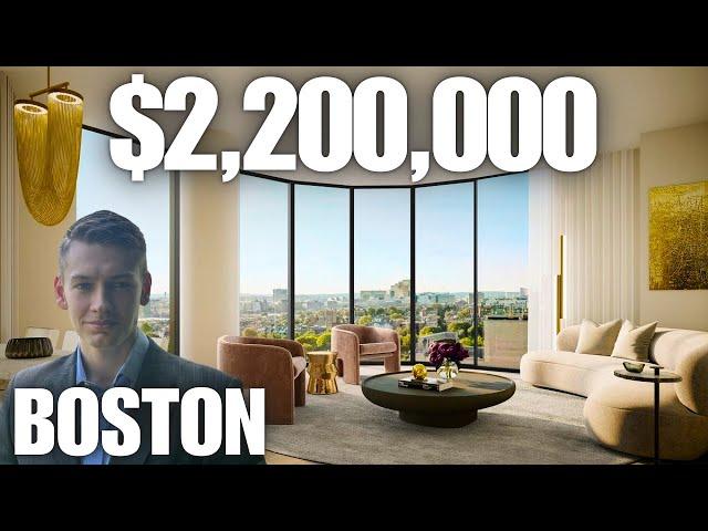 Inside a $2M Boston Condo | Touring a Downtown Boston Luxury Home