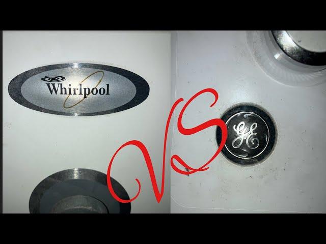 GE dryer vs Whirlpool dryer.  Why whirlpool is so much better!