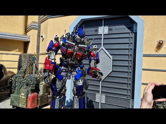 Optimus Prime & Bumblebee at Universal Studio Los Angeles October 2024