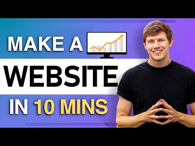 How To Build A Website in 10 Minutes (Wordpress Tutorial 2024)