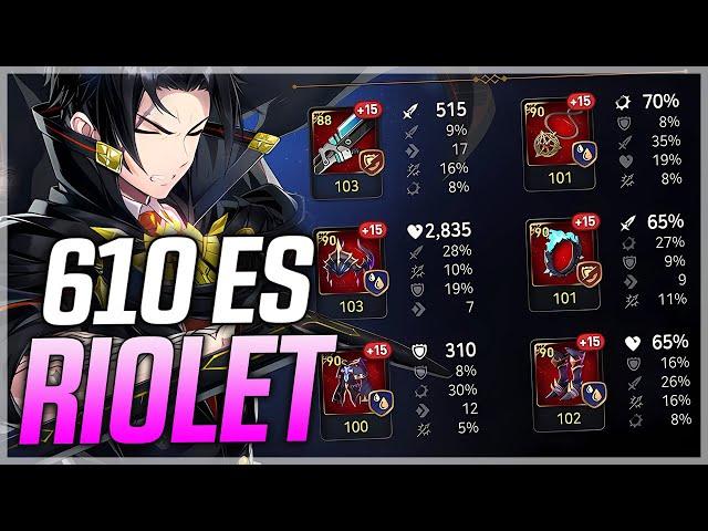 I GAVE RIOLET MY BEST GEAR (but clown will always be clown...) - Epic Seven