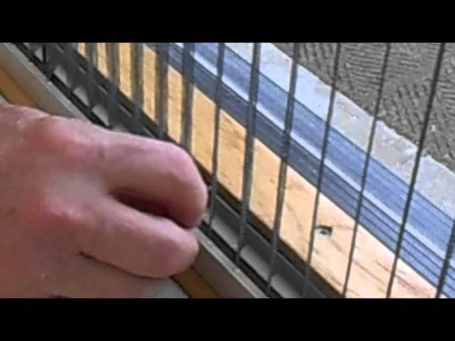 How to Install Tension Line Clips on Plisse Retractable Screen