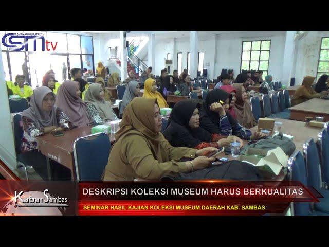 CSMTV #INI PESAN MURIADI DI SEMINAR HASIL KAJIAN KOLEKSI MUSEUM