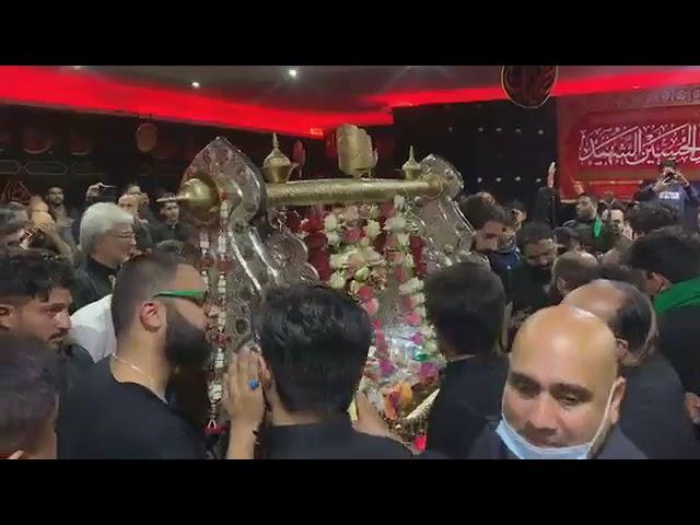 Mohiban e Karbala Party Birmingham - Shab e Ashoor Shahadat Shahzada Ali Asghar  a.s