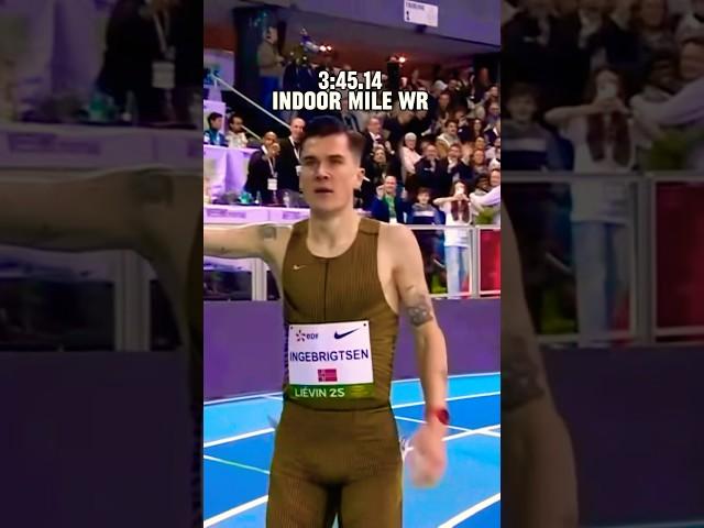Jakob Ingebritsen BREAKS Indoor Mile WR! ‍️