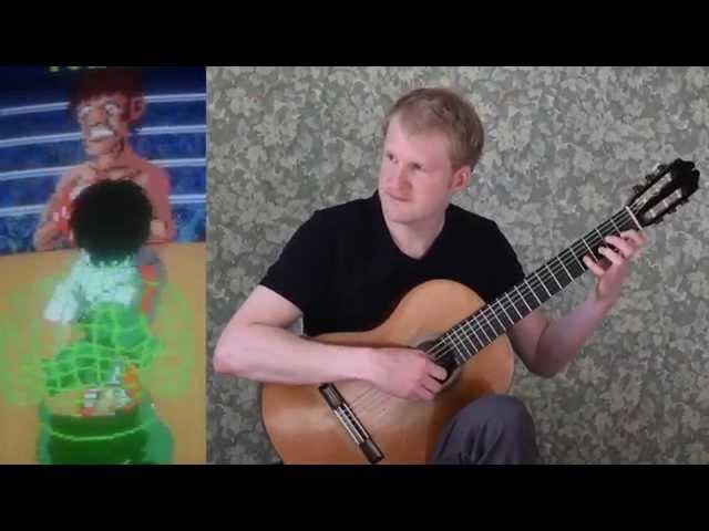 Punch Out - Fight Theme (Nintendo Nes Arcade Acoustic Classical Guitar Cover by Jonas Lefvert)