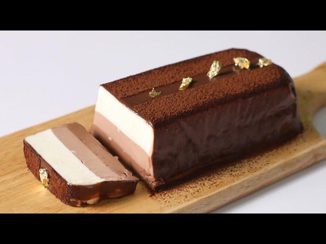 No Bake - 3 Layer Chocolate Cheesecake Recipe - Ultimate Chocolate Recipe