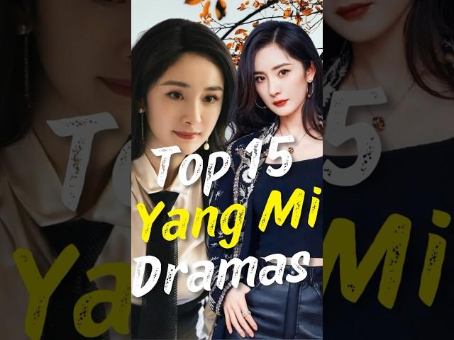 Yang Mi's Best 15 Dramas: Unmissable Picks for Fans!#joindrama #yangmi #short#chinesedrama#dramalist