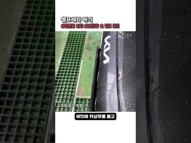 자동차 셀프 세차 하기 마르테가 톤업 광택제로 쉽게 진행  #shorts