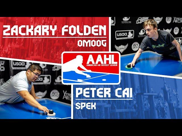 Peter Cai VS Zachary Folden | Set 1 Highlights | Air Hockey Pro League 2024