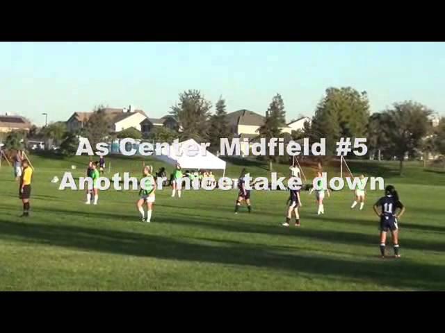 Rebekah Soccer Highlight