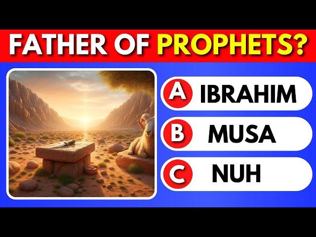 Prophet Stories Quiz | Islam Quiz