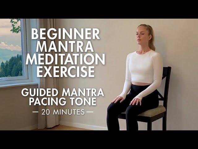 Beginner Mantra Meditation | Free Alternative | Guided Mantra Tone with Tranquil Ambience