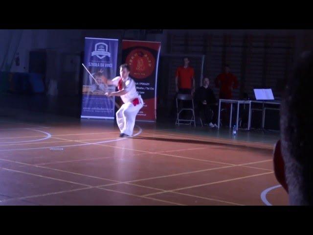 Kacper Pałys wushu staff gunshu