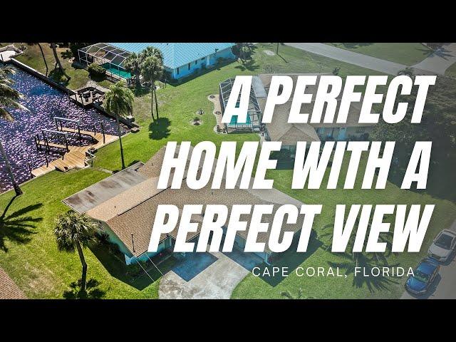 A Perfect Home With A Perfect View In Cape Coral