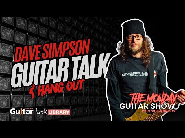 Dave Simpson on Red Giant, guitar, gear and more